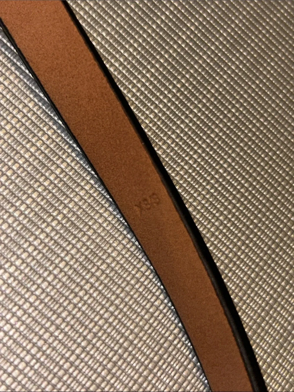 NWOT J.Crew leather faux hair women’s belt - Picture 3 of 4